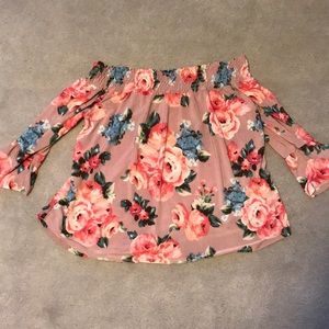 off the shoulder top